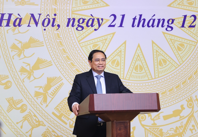 Thủ tướng Chính phủ Phạm Minh Chính phát biểu tại Hội nghị