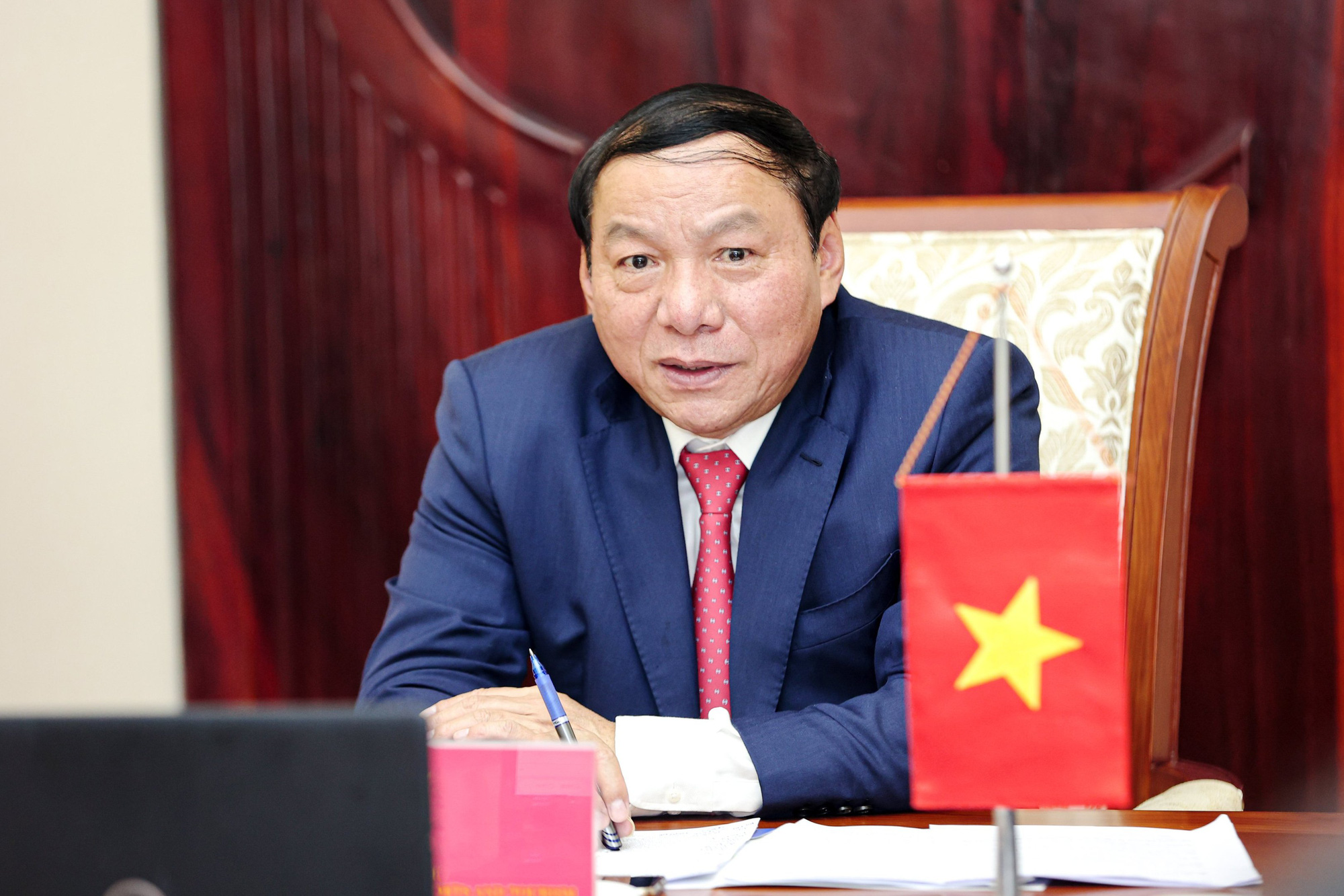 Ủy viên BCH Trung ương Đảng, Bộ trưởng Bộ VHTTDL Nguyễn Văn Hùng