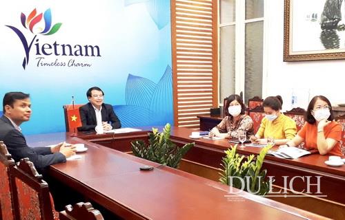 Phó Tổng cục trưởng Hà Văn Siêu chủ trì hội nghị tại điểm cầu Việt Nam